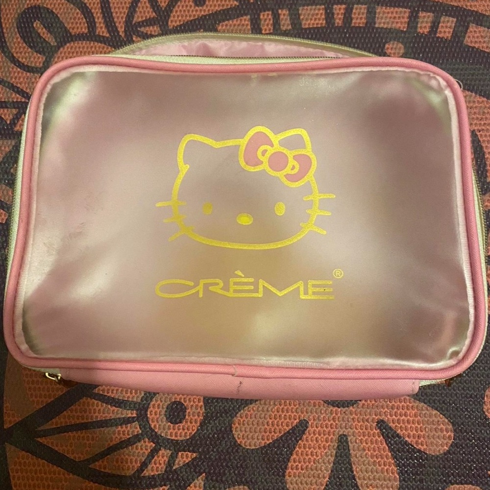Hello Kitty Pink Makeup Bag